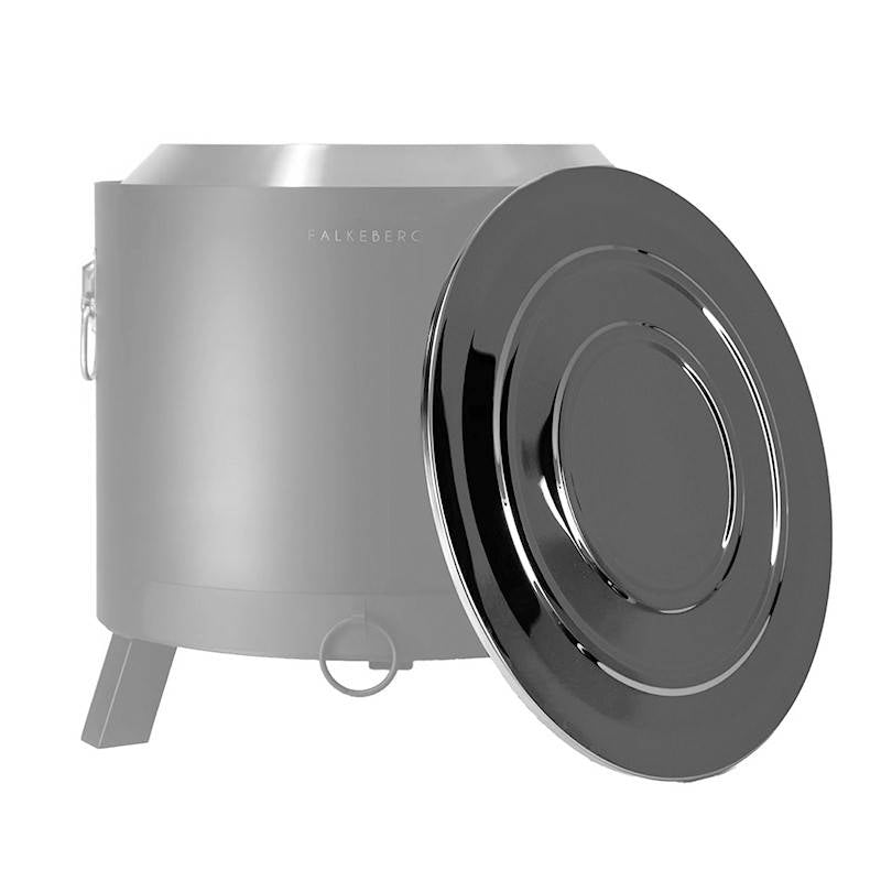 Falkeberg Firepit lokk tatt av