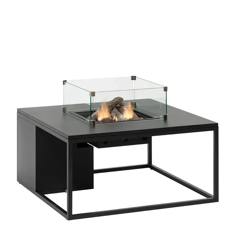 Cosiloft 100 svart svart med glass