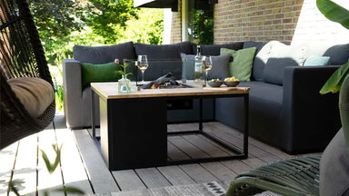Cosiloft 100 svart teak miljø
