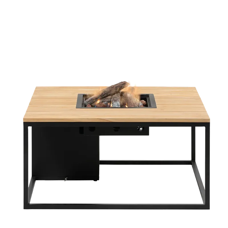 Cosiloft 100 svart teak front