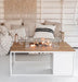 Cosiloft 120 hvit teak miljø