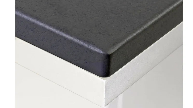 cosiloft peisbord 120 hvit-sort detalj 