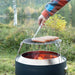 Falkeberg Firepit Grillrist i bruk