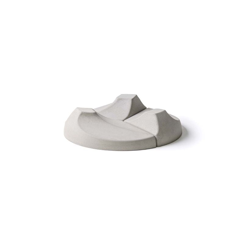 Qlame table betongsokkel